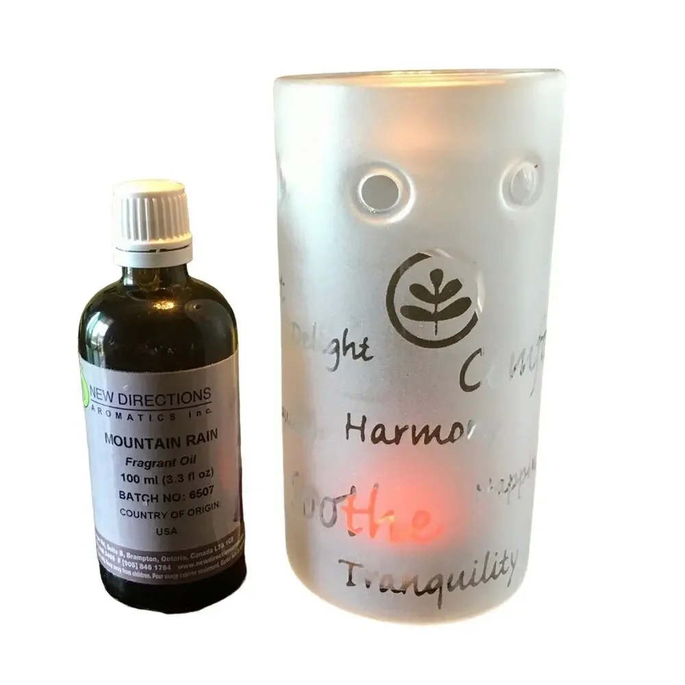 Fragrance Oil Diffuser Set, Glass